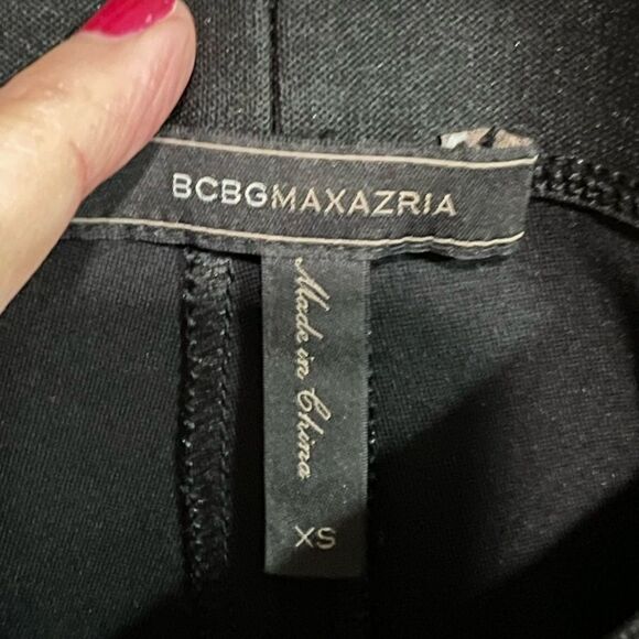 BCBGMAXAZRIA Francisco Faux Leather Legging Size XS - Picture 3 of 7